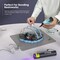 UV Resin Kit with Light, 50g UV Resin with Rechargeable 395NM UV Flashlight, Fast Curing in Seconds, UV Glue Adhesive for Bonding Jewelry, Plastic, Glass Repair, w/Mat, Gloves, Storage Bag